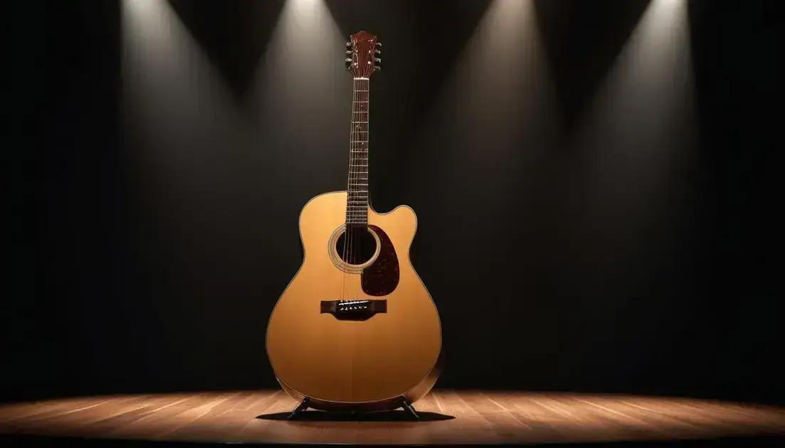 Detalhes que fazem o violão jumbo especial Detalhes que fazem o violão jumbo especial