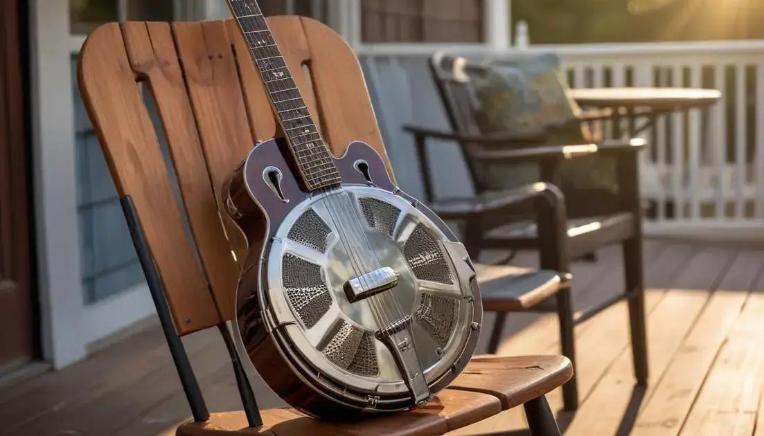 O som característico do violão resonator O som característico do violão resonator